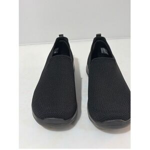Skechers GoWalk Joy Black Slip On Walking Shoes Womens 8.5 SN 124187 Stretch Fit